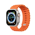 Pulseira Esportiva de Silicone,Ocean Strap para Apple Watch, faixa de 49mm, 44mm, 45mm, 41mm, 40mm, 38mm, 44mm, 1:1, iWatch Series 9, 8, 7 SE, original