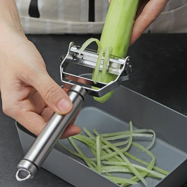 Descascador aço inoxidável multi-função slicer vegetal frutas batata ralador de pepino portátil afiada acessórios de cozinha ferramenta Utensílios para cozinha Global Adel 