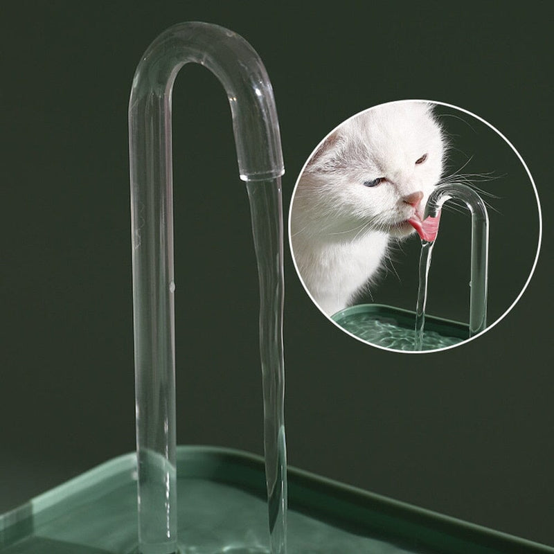 Fonte de água para gatos filtro automático Loja Global Adel 