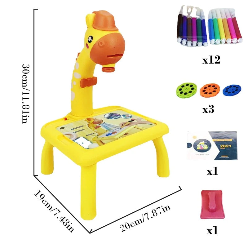 Mesa Mágica de Desenhos com Projetor Interativo Funny Toys Mesa Mágica de Desenhos com Projetor Interativo Funny Toys-36953 globaladel.com 