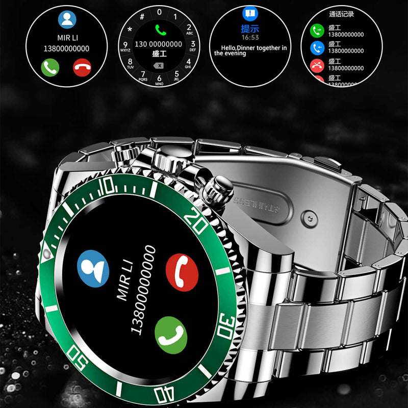 Smart Watch Men Multifunction Smartwatch 2022 Fitness Sports Waterproof Watches AW12 Steel Wrist Clock Bluetooth Call Connected 0 Global Adel 