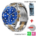 Smart Watch Men Multifunction Smartwatch 2022 Fitness Sports Waterproof Watches AW12 Steel Wrist Clock Bluetooth Call Connected 0 Global Adel Blue gold China 