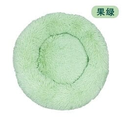 Super Soft Pet Bed Donut Non Slip Foam Luxury Fluffy Plush Dog Sofa Beds for Large Dogs Cat's House Puppy Cushion Mat Portable 0 Global Adel K 50cm 