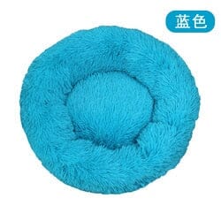 Super Soft Pet Bed Donut Non Slip Foam Luxury Fluffy Plush Dog Sofa Beds for Large Dogs Cat's House Puppy Cushion Mat Portable 0 Global Adel M 50cm 